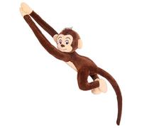 BEAHING Singe en Peluche 27, 6 Pouces, Animal en Peluche Marron réaliste, Bras à Longue Queue, Maison, Bureau, Maternelle