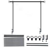 BEAHING Support d'arc de Ballons réglable en Fer, Support d'arrière-Plan décoratif Polyvalent pour Anniversaire, Mariage et fête, Tige de Table