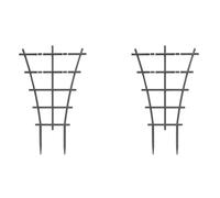 BEAHING Treillis de Support de Plante en Plastique superposé, Support d'escalade en Pot, Culture d'intérieur 2 pièces