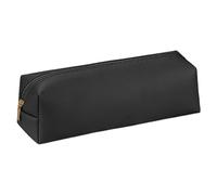 BEAHING Trousse à Crayons en Cuir de capacité avec Fermeture éclair, Sac Portable pour l'école et Le Bureau