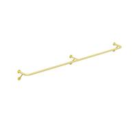 beaka Portant À Vêtements Industriel En Forme De Tuyau Doré, Présentoir De Magasin De Vêtements Doré Tringle À Vêtements Murale, Détail Supports De Vêtements Commerciaux (Size : L-180cm)