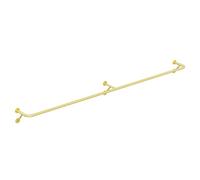 beaka Portant À Vêtements Industriel En Forme De Tuyau Doré, Présentoir De Magasin De Vêtements Doré Tringle À Vêtements Murale, Détail Supports De Vêtements Commerciaux (Size : L-200cm)