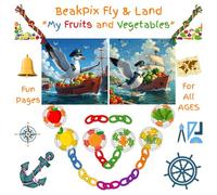 BeakPix Fly and Land: My Fruits and Vegetables
