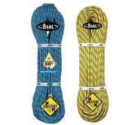 BEAL - Corde d'alpinisme et grande voie - Ice Line 8.1mm 2x60m Anis/emeraude - Corde | Beal