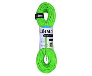 Beal - Corde d'alpinisme - Gully 7.3mm Golden Dry Green - Taille 60 m - Vert Vert 60 m