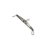 BEALIFE Adaptateur robuste et fiable pour barre de tirage vertical (LAT Pull Down) et poulie haute (T Bar) pour appareils de musculation. Barre d'écartement double vers poignée