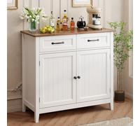 Bealife AP30 commode , buffet , cuisine buffet armoire, étagère réglable, bar à café moderne pour cuisine, salle à manger, rétro