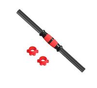 BEALIFE Barre d'haltères réglable en Poids avec Bague de Serrage pour haltères et Barres de Levage, idéale pour des entraînements intensifs à Domicile. Poignée d'extension , 47 cm