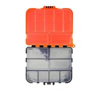 BEALIFE Boîtes de Rangement Double Face pour leurres avec séparateurs Transparents et réglables permettant Une Organisation Efficace des Accessoires de pêche. Outils et
