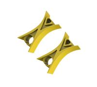 BEALIFE Butée pour archet de violon - Accessoires pour archets - Pièces détachées pour archets - Unique - Étudiants et adultes apprenant à jouer du violon - Garantit, jaune, 1.3 x 1. x cm