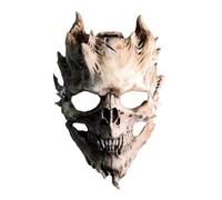 BEALIFE Canal côté obscur avec Pour masque de tête de mort effrayant, Pour masque d'halloween en Latex, Pour masque de Cosplay, Pour masque d'horreur, Pour masque de fête complet