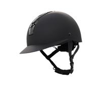 BEALIFE Casque d'équitation Ajustable, léger et conçu pour Les Sports de Plein air. Ce Casque est doté d'orifices de Ventilation pour réduire la résistance au Vent, Noir, M.