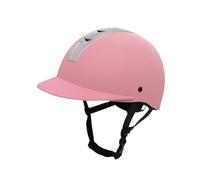 BEALIFE Casque d'équitation Ajustable, léger et conçu pour Les Sports de Plein air. Ce Casque est doté d'orifices de Ventilation pour réduire la résistance au Vent, Rose, S