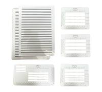 BEALIFE Célébrez chaque instant Guide d'adressage d'enveloppe Pochoirs et modèles Création de modèles de cartes vœux 4 Guide d'adressage d'enveloppe Pochoirs Scrapbooking