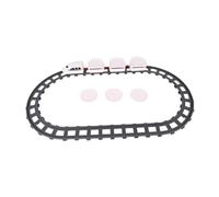 BEALIFE Circuit de Train à sushis - Train électrique à Construire soi-même - Jeu de rôle Amusant et Rotatif pour diverses Occasions comme Les Anniversaires - Circuit Rotatif , Blanc , 3 Volets