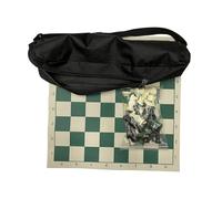 BEALIFE Échiquier et pièces d'échecs avec Sac de Voyage : Un Ensemble de Rangement Durable et Fonctionnel Qui améliore l'expérience Jeu pour Les Joueurs nomades. Léger, L