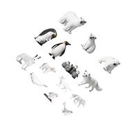 BEALIFE Éduquer et divertir avec ce Jeu de Figurines d'animaux arctiques ! Un Jouet éducatif pour Enfants Qui stimule la Concentration. Figurines d'animaux arctiques, Jouets pour Enfants.