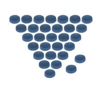 BEALIFE Embouts de Queue de Billard performants, Robustes et durables, Accessoires de Snooker pour Joueurs de compétition et Professionnels. Embouts universels pour queues de, Bleu, 13 mm