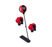 BEALIFE Ensemble de Balle de Frappe Interactive pour Enfants, Hauteur réglable, Jouet Maison pour garçons. Balle Frappe à Ressort avec Support, Gants Boxe pour Enfants, Support à Hauteur