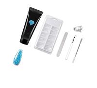 BEALIFE Ensemble de Gel d'extension d'ongle Kit de vernis de démarrage professionnel outils de manucure pratiques maison adultes enfants fournitures de maquillage, Type4