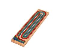 BEALIFE Ensemble de Jeu de société Classique - et Divertissement à la Maison Jeu de société de Cribbage Jeu de société en Bois Jetons de Jeu de Table Classiques