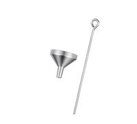 BEALIFE Ensemble de mini-entonnoirs pour remplir facilement les flacons de parfum. Petit entonnoir en métal pour transférer les liquides proprement et sans dégâts. Convient Pour aux petits flacons.