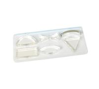 BEALIFE Ensemble d'expériences de physique : prismes et lentilles convexes. Offre des opportunités d'apprentissage stimulantes grâce à des outils optiques faciles à utiliser. Kits d'expériences sur la