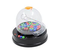 BEALIFE Facile à Utiliser Machine à balles de tombola électrique Portable Expérience de Jeu Unique pour Les fêtes Clubs d'amis Sélecteur numéros Chanceux Boules d'accessoires boîte Nuit