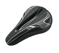 BEALIFE Housse de de vélo avec coussin et rembourrage épais pour un confort optimal et des trajets tout en douceur. Housse pour vélo route, Noir, 29 x 19 cm