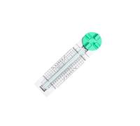 BEALIFE Idée Cadeau : Outil de Scrapbooking, Massicot Photo pour bricoleurs et Amateurs d'artisanat, Massicot Multifonction, Mini A4, Fournitures de Bricolage, règle, Vert, 35.5 x 8.3 cm