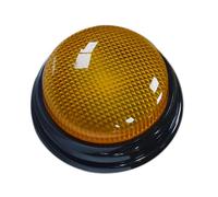 BEALIFE Jouet pour Enfants en Forme de Chien avec Bouton sonore et Lumineux, idéal pour des soirées Quiz Amusantes et divertissantes pour Tous Les âges, Jaune, 90x40mm