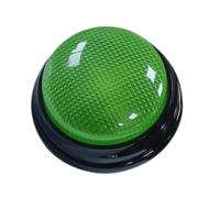 BEALIFE Jouet pour Enfants en Forme de Chien avec Bouton sonore et Lumineux, idéal pour des soirées Quiz Amusantes et divertissantes pour Tous Les âges, Vert, 90x40mm