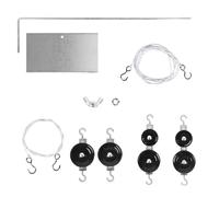 BEALIFE Kit d'expérimentation Physique avec système de Blocs et de poulies, idéal pour la démonstration Machines réelles dans Les écoles. Permet réaliser des expériences Amusantes Tout en