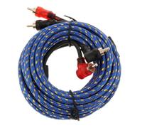 BEALIFE Kit d'installation de câble d'alimentation Automobile Exceptionnel de Calibre 4 AWG, incluant Une Option câble Bleu 2000 W.