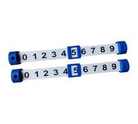 BEALIFE Lot de 2 Tableaux de Score pour Baby-Foot, Compteur Points pour Tables Baby-Foot Standard, Style B, StyleC