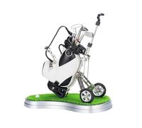 BEALIFE Mini Sac de Golf avec Porte-Stylo décoratif, Jouet de Bureau, pour Les Amoureux du Golf. pour Dimensions approximatives : 20 cm x 12 cm x 20