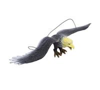 BEALIFE Modèle d'aigle simulé, Jouet Animal, Jouet pour Filles, Cadeau éducatif pour Enfants, tête Blanche S, Jaune, S