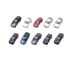 BEALIFE Modèle réduit de Voiture léger, décor de Rue, agencement Table en Sable, décoration créative, Cadeau Vacances, Finition exquise. Le modèle Voiture est d'une Finition exquise.