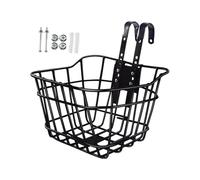 BEALIFE Panier de vélo enfant conçu pour les enfants, accessoire léger et de qualité supérieure, facile à installer sur le guidon. Panier porte-bagages en fil de fer.