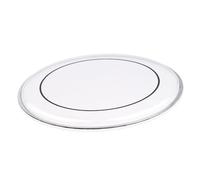 BEALIFE Peau de batterie transparente double couche offrant un look élégant et un son brillant. Kit d'accessoires de percussion. Peau transparente en film polyester, Clair, 13 pouces