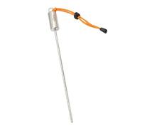 BEALIFE Perche de plongée avec Billes d'acier, Indispensable pour Une sécurité Accrue. Agitateur sonore sous-Marin en Acier Inoxydable. Design élégant. Mesure de l'eau, Orange, 31.5 x 2.5 cm