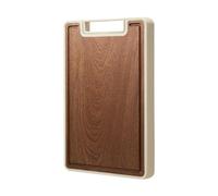 BEALIFE Planche à découper en bois réversible double face pour trancher, couper en dés viande, fromage et légumes. Idéale pour toutes les tâches cuisine. Plateau de service pour viande, légumes et