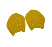 BEALIFE Plaquettes de Natation pour Augmenter la Vitesse, entraînement de résistance à l'eau, Plaquettes de Natation pour Une Remise en Forme Aquatique avancée, en Silicone, Jaune, L