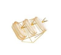 BEALIFE Plateau de Fruits secs Multi-Usage avec Couvercle, Plateau d'apéritif pour collation, apéritif, Noix, 3 Couches Transparentes, Ambre, 3 Couches