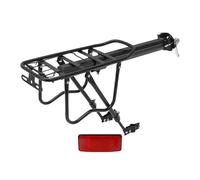 BEALIFE Porte-Bagages Robuste pour vélo Pliant, avec Fixation Universelle, idéal pour Les Voyages à vélo. Support de Sacoche arrière, Porte-, Panier,