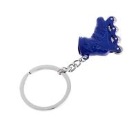 BEALIFE Porte-clés Patins à roulettes, Mini Porte-clés Patins à roulettes, Accessoire de Sac Tendance et créatif, Cadeau Original, Bleu, 8x3cm