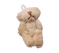 BEALIFE Poupée Miniature en Peluche, échelle 1/12, Maison de poupée, Ours pour cafés, Cuisine, Salon, Lapin Kaki , Ours Kaki , 4.5 cm