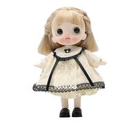 BEALIFE Poupées de Maquillage Poupées Pliables Robe de Maquillage avec articulations Flexibles Visuels Belles Tenues et Cheveux Lisses Caractéristiques 3D Amis Remise diplôme Cadeaux d'anniversaire