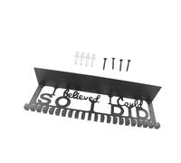 BEALIFE Présentoir à médailles élégant, Support Mural pour médailles pour trophées et récompenses. Le présentoir à en métal constitue Un écrin pour Les récompenses et, Alors Je l'ai Fait, 40 cm