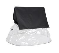 BEALIFE Projecteur LED PAR avec housse de étanche contre la pluie, tête mobile flexible et robuste pour conditions climatiques difficiles, Clair, 200 W 350 W